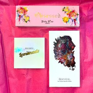 Indie brand eyeshadow palette bundle!